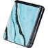 Aqua Blue Marble Ink Galaxy Z Flip5 5G Skin